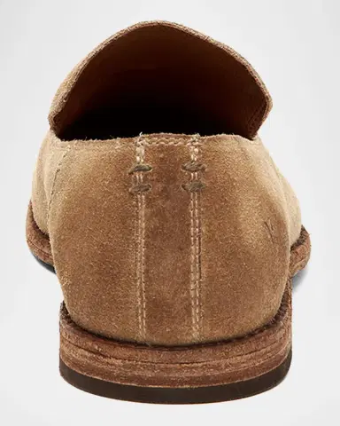 Frye Men's Chris Venetian Suede Slip-On Loafers | Thumbnail 4 Frye Men's Chris Venetian Suede Slip-On Loafers | Thumbnail 4