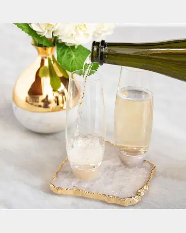 Anna New York Elevo 6 oz. Champagne Glasses, Set of 2 | Thumbnail 3 Anna New York Elevo 6 oz. Champagne Glasses, Set of 2 | Thumbnail 3