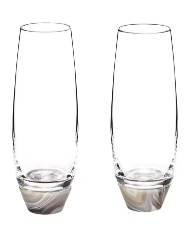 Anna New York Elevo 6 oz. Champagne Glasses, Set of 2 | Thumbnail 1 Anna New York Elevo 6 oz. Champagne Glasses, Set of 2 | Thumbnail 1