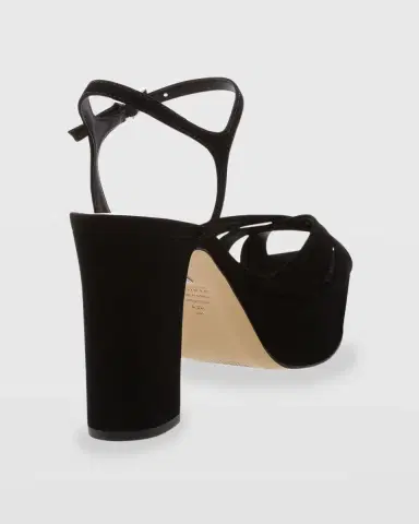 Schutz Keefa Nubuck Ankle-Strap Platform Sandals | Thumbnail 4 Schutz Keefa Nubuck Ankle-Strap Platform Sandals | Thumbnail 4