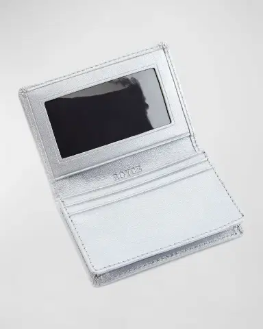 Royce New York Monogrammed Leather Card Holder Wallet | Thumbnail 2 Royce New York Monogrammed Leather Card Holder Wallet | Thumbnail 2