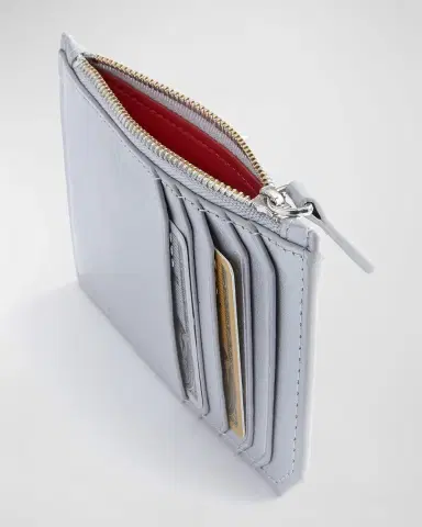 ROYCE New York Monogrammed Zippered Leather Credit Card Case | Thumbnail 2 ROYCE New York Monogrammed Zippered Leather Credit Card Case | Thumbnail 2