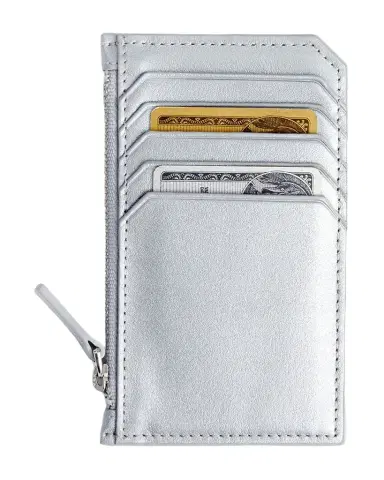 ROYCE New York Monogrammed Zippered Leather Credit Card Case | Thumbnail 1 ROYCE New York Monogrammed Zippered Leather Credit Card Case | Thumbnail 1
