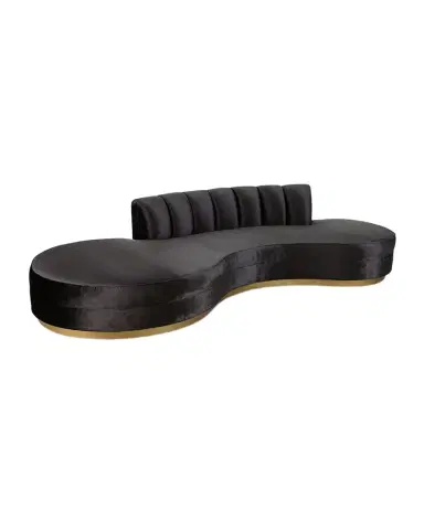 Haute House Layla Channel Tufted Curved Sofa 121" | Thumbnail 1 Haute House Layla Channel Tufted Curved Sofa 121" | Thumbnail 1