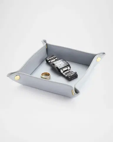 Royce New York Monogrammed Leather Catchall Valet Tray | Thumbnail 4 Royce New York Monogrammed Leather Catchall Valet Tray | Thumbnail 4