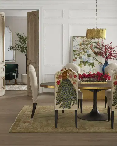 Haute House Machiato Peacock Dining Chair | Thumbnail 5 Haute House Machiato Peacock Dining Chair | Thumbnail 5