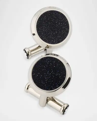 Montblanc Goldstone Round Cufflinks | Thumbnail 2 Montblanc Goldstone Round Cufflinks | Thumbnail 2