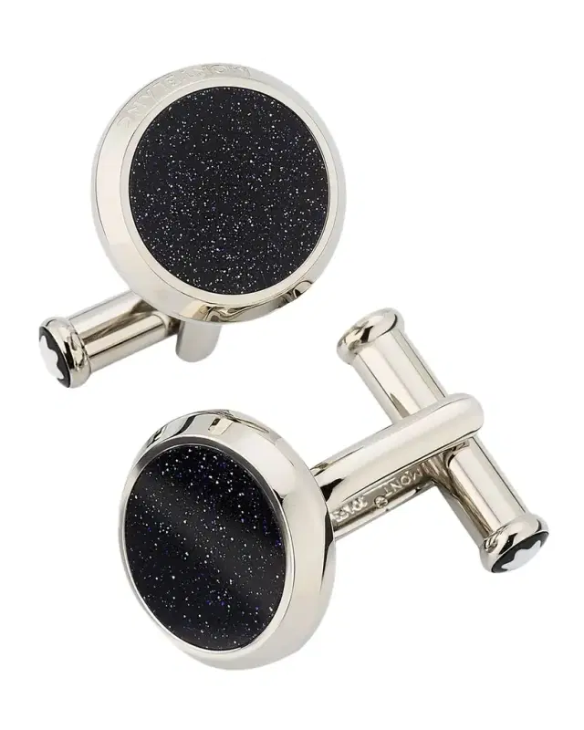 Goldstone Round Cufflinks Goldstone Round Cufflinks