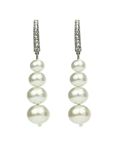 Ben-Amun Pearly Multi-Drop Earrings | Thumbnail 3 Ben-Amun Pearly Multi-Drop Earrings | Thumbnail 3