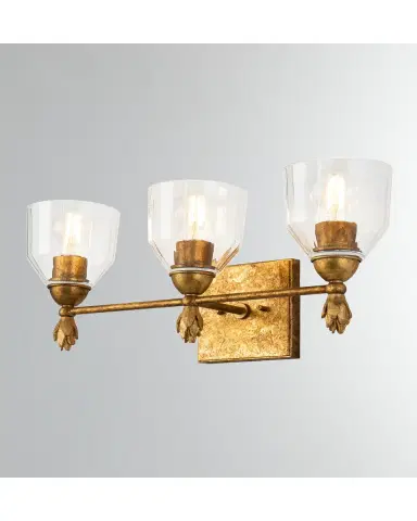 Lucas + McKearn Felice 3-Light Bath Vanity Light | Thumbnail 2 Lucas + McKearn Felice 3-Light Bath Vanity Light | Thumbnail 2