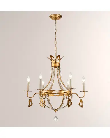 Lucas McKearn Monteleone 6-Light Chandelier | Thumbnail 2 Lucas McKearn Monteleone 6-Light Chandelier | Thumbnail 2