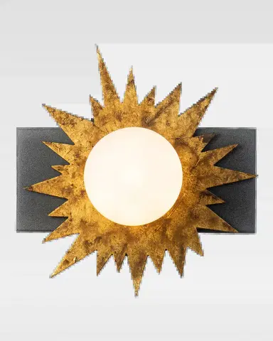 Lucas McKearn Soleil 1-Light Bath Vanity Light | Thumbnail 2 Lucas McKearn Soleil 1-Light Bath Vanity Light | Thumbnail 2