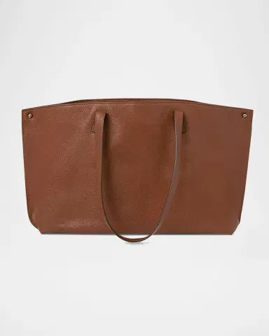 Akris Ai Small Leather Shoulder Tote Bag | Thumbnail 2 Akris Ai Small Leather Shoulder Tote Bag | Thumbnail 2