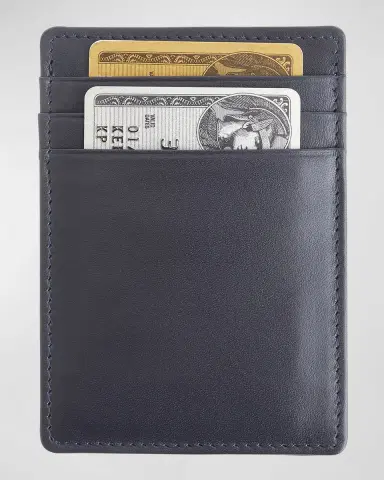 Royce New York Monogrammed Leather Magnetic Money Clip Wallet, Personalized | Thumbnail 3 Royce New York Monogrammed Leather Magnetic Money Clip Wallet, Personalized | Thumbnail 3