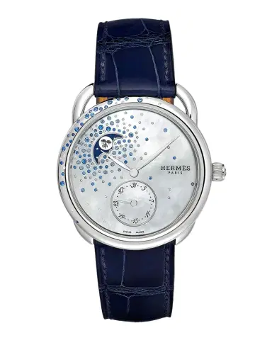 HERMÈS Arceau Petite Lune Watch, Large Model, 38 MM | Thumbnail 1 HERMÈS Arceau Petite Lune Watch, Large Model, 38 MM | Thumbnail 1