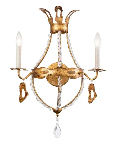 Lucas + McKearn Monteleone 2-Light Wall Sconce | Thumbnail 1 Lucas + McKearn Monteleone 2-Light Wall Sconce | Thumbnail 1