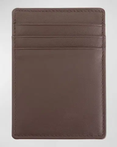Royce New York Monogrammed Leather Magnetic Money Clip Wallet, Personalized | Thumbnail 2 Royce New York Monogrammed Leather Magnetic Money Clip Wallet, Personalized | Thumbnail 2