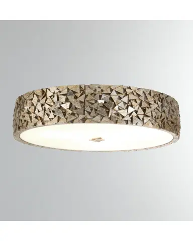 Lucas McKearn Mosaic 3-Light Ceiling Light, 16" | Thumbnail 2 Lucas McKearn Mosaic 3-Light Ceiling Light, 16" | Thumbnail 2