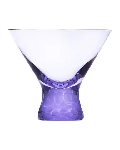 Moser Pebbles Stemless Martini Glass - Alexandrite | Thumbnail 1 Moser Pebbles Stemless Martini Glass - Alexandrite | Thumbnail 1