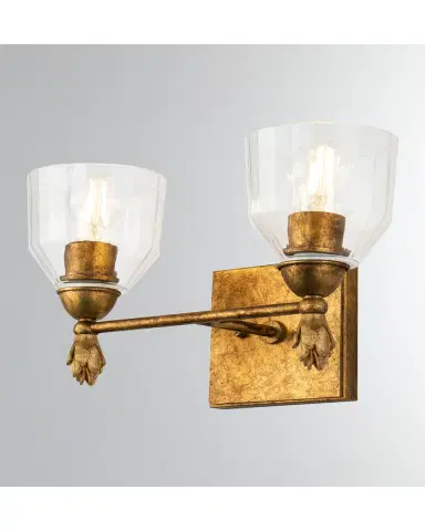 Lucas + McKearn Felice 2-Light Bath Vanity Light | Thumbnail 2 Lucas + McKearn Felice 2-Light Bath Vanity Light | Thumbnail 2