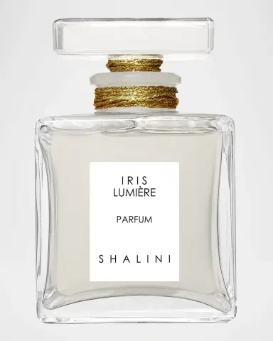 Shalini Parfum Iris Lumiere Parfum in Cubique Glass Bottle w/ Glass Atomizer, 1.7 oz. | Thumbnail 4 Shalini Parfum Iris Lumiere Parfum in Cubique Glass Bottle w/ Glass Atomizer, 1.7 oz. | Thumbnail 4