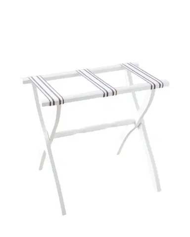 Gate House Furniture Dual Stripe Luggage Rack | Thumbnail 1 Gate House Furniture Dual Stripe Luggage Rack | Thumbnail 1