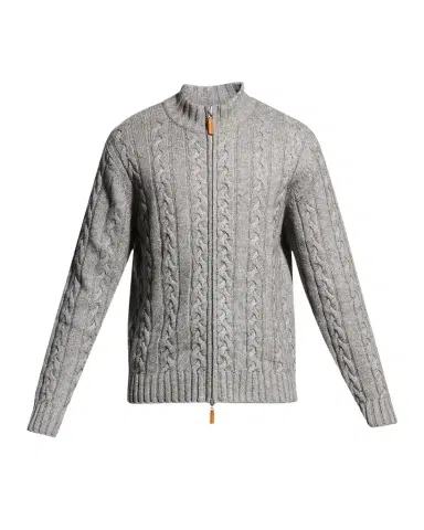 Neiman Marcus Men's Merino Wool-Cashmere Full-Zip Cable Sweater | Thumbnail 1 Neiman Marcus Men's Merino Wool-Cashmere Full-Zip Cable Sweater | Thumbnail 1