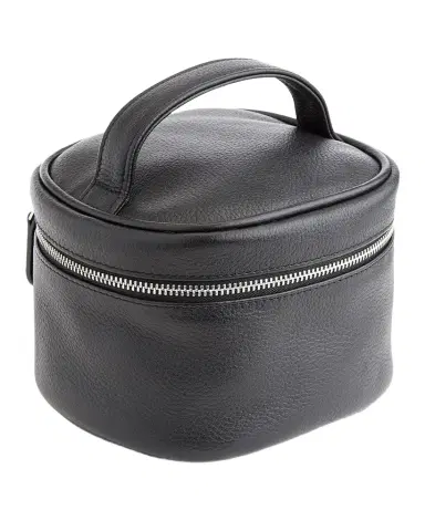 Royce New York Personalized Leather Compact Cosmetic Bag | Thumbnail 1 Royce New York Personalized Leather Compact Cosmetic Bag | Thumbnail 1