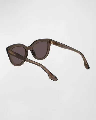 Victoria Beckham Monochrome Acetate Cat-Eye Sunglasses | Thumbnail 2 Victoria Beckham Monochrome Acetate Cat-Eye Sunglasses | Thumbnail 2