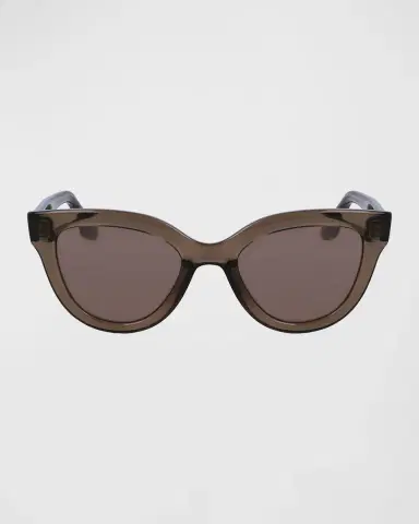 Victoria Beckham Monochrome Acetate Cat-Eye Sunglasses | Thumbnail 3 Victoria Beckham Monochrome Acetate Cat-Eye Sunglasses | Thumbnail 3