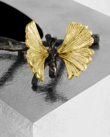 Michael Aram Butterfly Ginkgo Rectangular Tissue Box Holder | Thumbnail 3 Michael Aram Butterfly Ginkgo Rectangular Tissue Box Holder | Thumbnail 3
