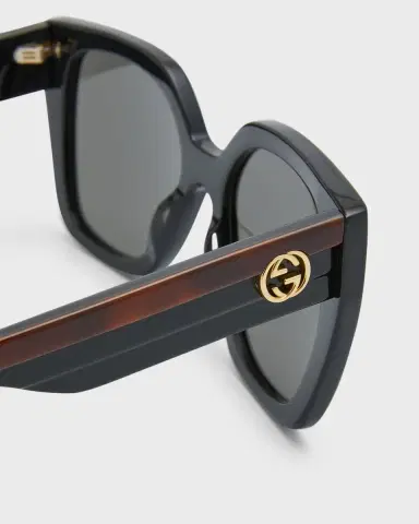 Gucci Color-Block GG Injection Plastic Cat-Eye Sunglasses | Thumbnail 4 Gucci Color-Block GG Injection Plastic Cat-Eye Sunglasses | Thumbnail 4