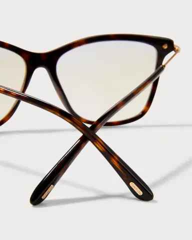 TOM FORD Square Metal and Acetate Optical Glasses | Thumbnail 3 TOM FORD Square Metal and Acetate Optical Glasses | Thumbnail 3