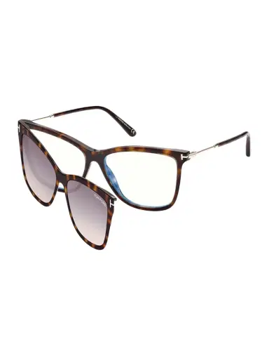 TOM FORD Square Metal and Acetate Optical Glasses | Thumbnail 1 TOM FORD Square Metal and Acetate Optical Glasses | Thumbnail 1