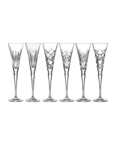 Waterford Crystal Winter Wonders Champagne Flutes, Set of 6 | Thumbnail 1 Waterford Crystal Winter Wonders Champagne Flutes, Set of 6 | Thumbnail 1