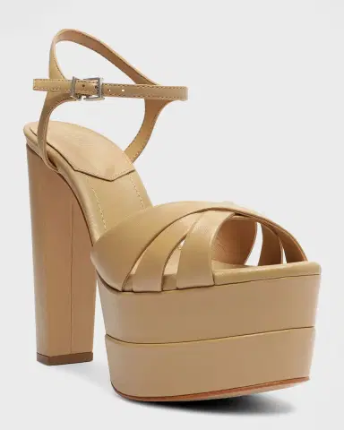 Schutz Keefa Leather Ankle-Strap Platform Sandals | Thumbnail 2 Schutz Keefa Leather Ankle-Strap Platform Sandals | Thumbnail 2