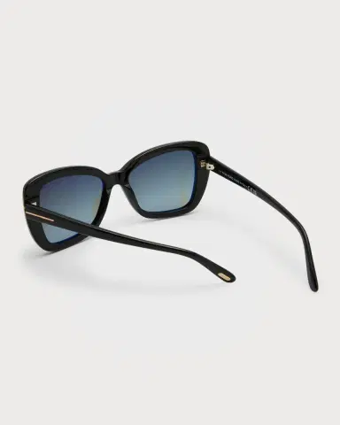 TOM FORD Maeve Havana Acetate Butterfly Sunglasses | Thumbnail 2 TOM FORD Maeve Havana Acetate Butterfly Sunglasses | Thumbnail 2