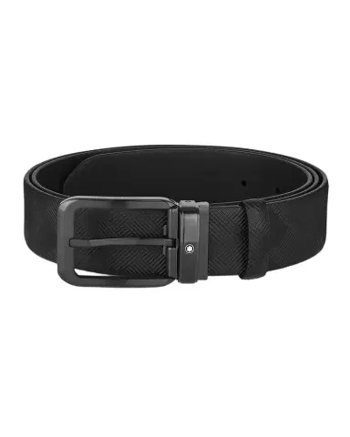 Montblanc Men's Black 35mm Reversible Belt | Thumbnail 1 Montblanc Men's Black 35mm Reversible Belt | Thumbnail 1
