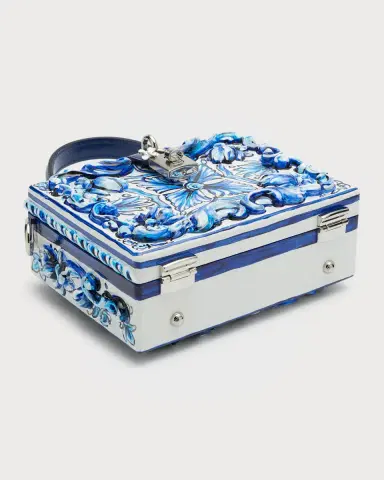 Dolce & Gabbana Majolica-Print Top-Handle Bag | Thumbnail 6 Dolce & Gabbana Majolica-Print Top-Handle Bag | Thumbnail 6