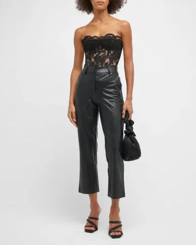 Commando Faux-Leather Ankle Pants | Thumbnail 3 Commando Faux-Leather Ankle Pants | Thumbnail 3