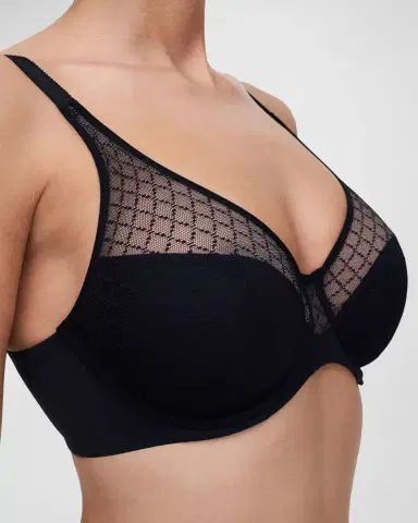 Chantelle Norah Lace Molded Bra | Thumbnail 4 Chantelle Norah Lace Molded Bra | Thumbnail 4
