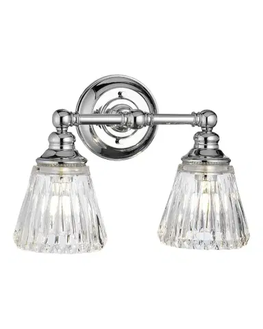 Lucas McKearn Keynes 2-Light Bath Light - 14" | Thumbnail 1 Lucas McKearn Keynes 2-Light Bath Light - 14" | Thumbnail 1