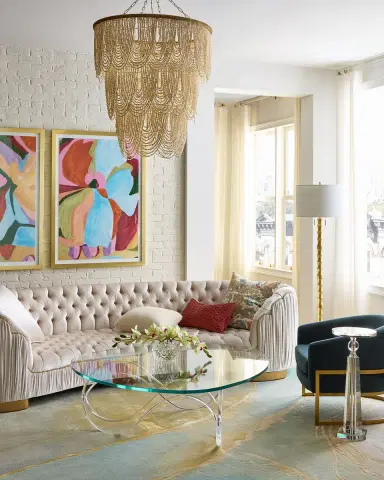Haute House Emma Curved Sofa, 118.5" | Thumbnail 4 Haute House Emma Curved Sofa, 118.5" | Thumbnail 4
