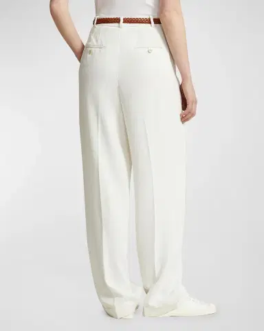 Polo Ralph Lauren Bacall Satin Pants | Thumbnail 3 Polo Ralph Lauren Bacall Satin Pants | Thumbnail 3