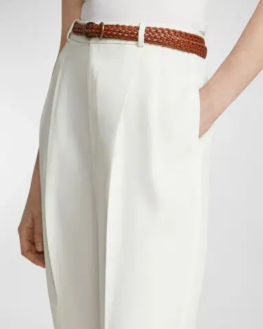 Polo Ralph Lauren Bacall Satin Pants | Thumbnail 5 Polo Ralph Lauren Bacall Satin Pants | Thumbnail 5