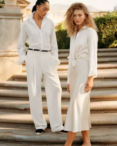 Polo Ralph Lauren Bacall Satin Pants | Thumbnail 7 Polo Ralph Lauren Bacall Satin Pants | Thumbnail 7