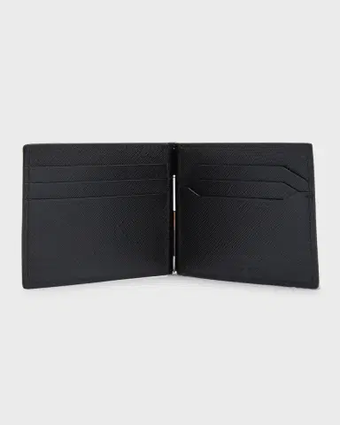 Montblanc Men's Saffiano Leather Sartorial Money Clip Wallet | Thumbnail 2 Montblanc Men's Saffiano Leather Sartorial Money Clip Wallet | Thumbnail 2