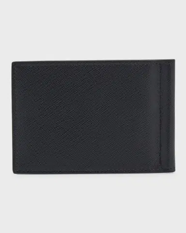 Montblanc Men's Saffiano Leather Sartorial Money Clip Wallet | Thumbnail 3 Montblanc Men's Saffiano Leather Sartorial Money Clip Wallet | Thumbnail 3