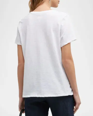 Cinq à Sept Smiling Heart Graphic T-Shirt | Thumbnail 3 Cinq à Sept Smiling Heart Graphic T-Shirt | Thumbnail 3