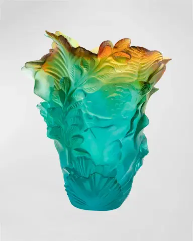 Daum Tropical Voyage Leopard Vase | Thumbnail 2 Daum Tropical Voyage Leopard Vase | Thumbnail 2